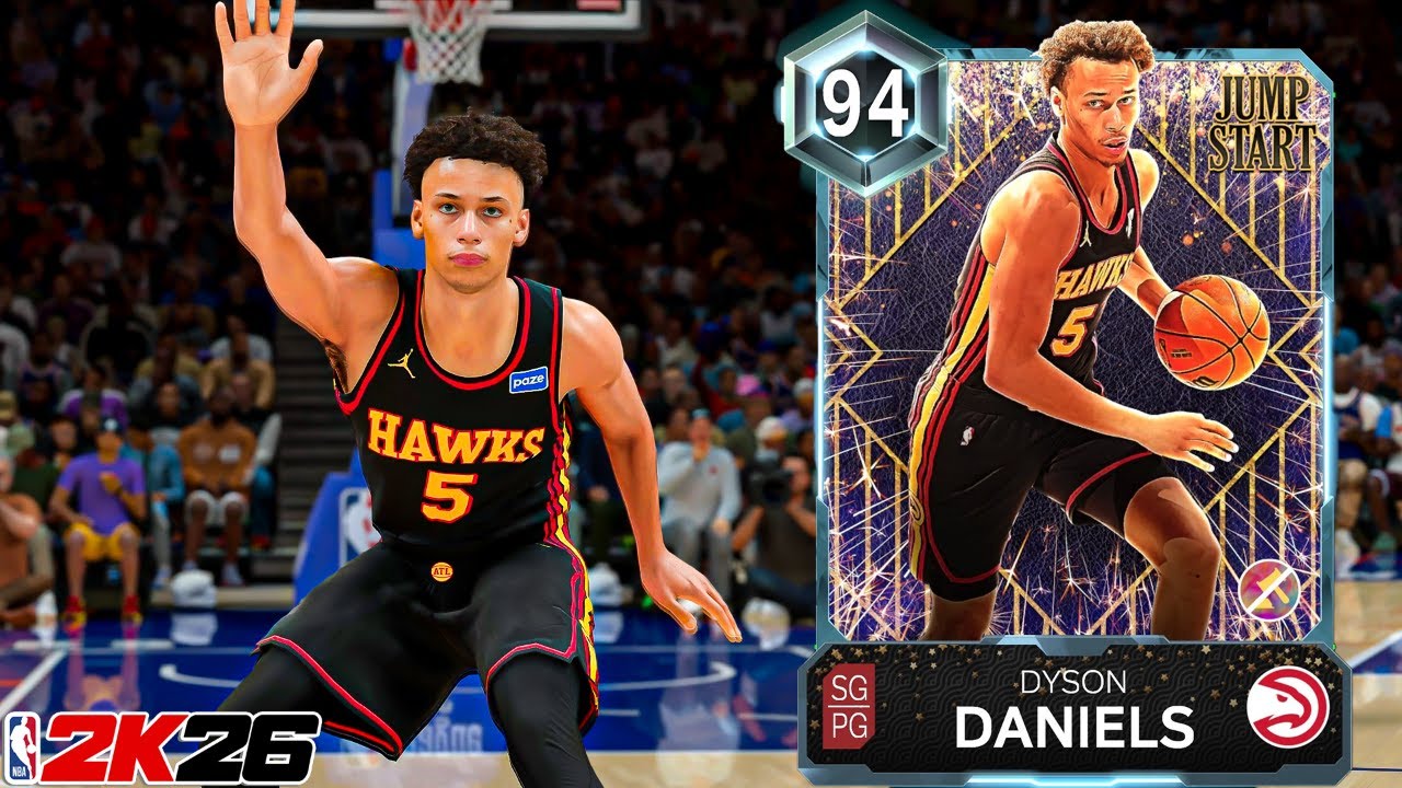 *НОВИНКА* Дайсон Дэниелс — ЛУЧШИЙ разыгрывающий защитник с бриллиантовым статусом в режиме MyTeam...