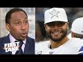 Stephen A. picks Dak Prescott over Carson Wentz | First Take