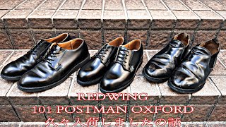 REDWING 101 POSTMAN OXFORD 入荷しましたの話