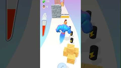Muscle Rush Smash Running GameplayWalkThrough : All Levels : 170 #androidgamerz #shorts