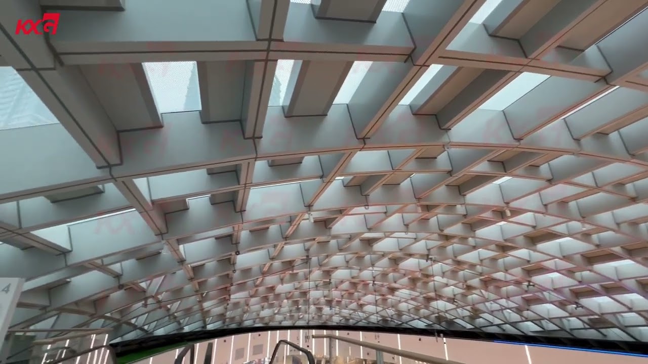 Kunxing Glass ---- Shopping Mall Skylight Laminated Glass