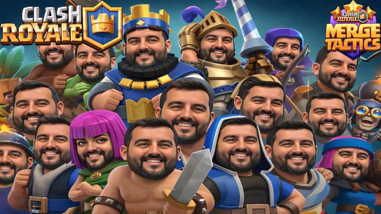 Clash Ryale! МАЧКАМ ЛИ ГИ НА Merge Tactics?!