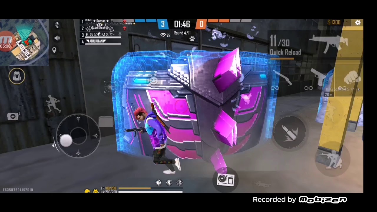 4 v 4 custom gameplay Free Fire - YouTube