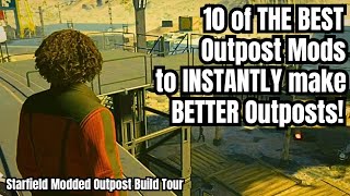 INSTANTLY Make BETTER Outposts with these 10 AMAZING Mods! #starfield #starfieldmods #starfieldxbox