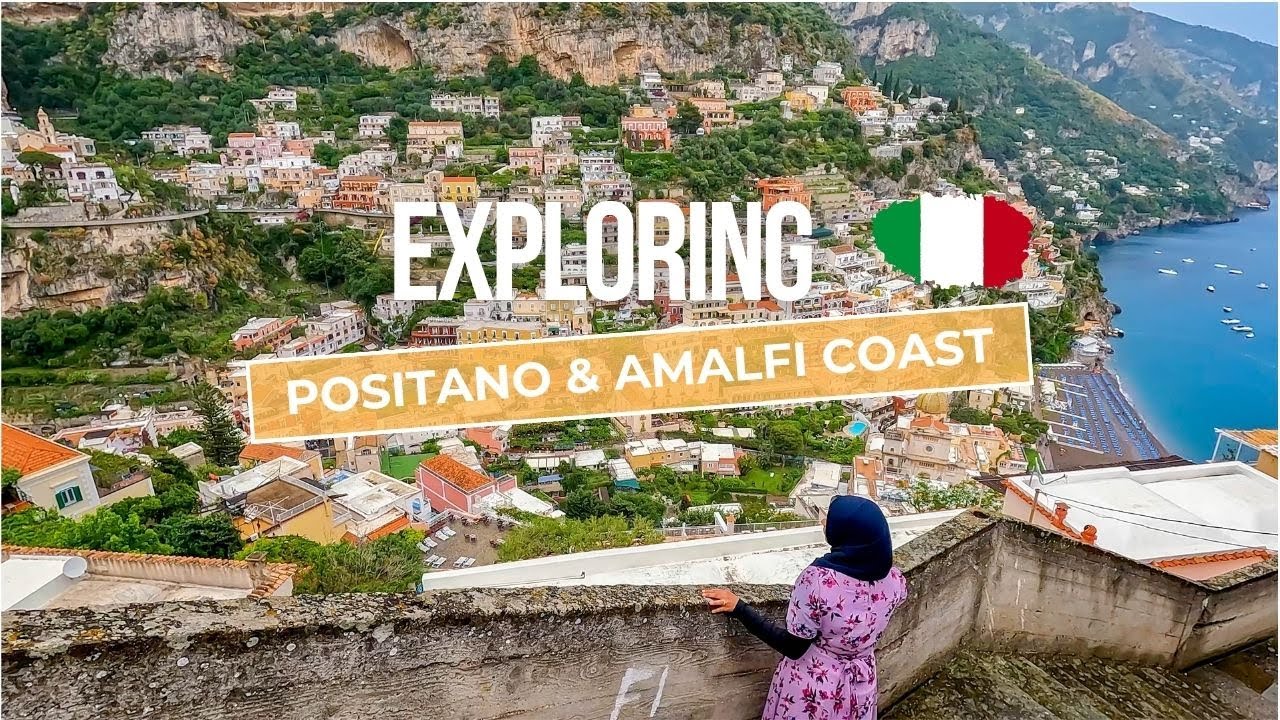 Exploring Amalfi Coast and Positano in 4K | Walking, Driving and Drone Adventure