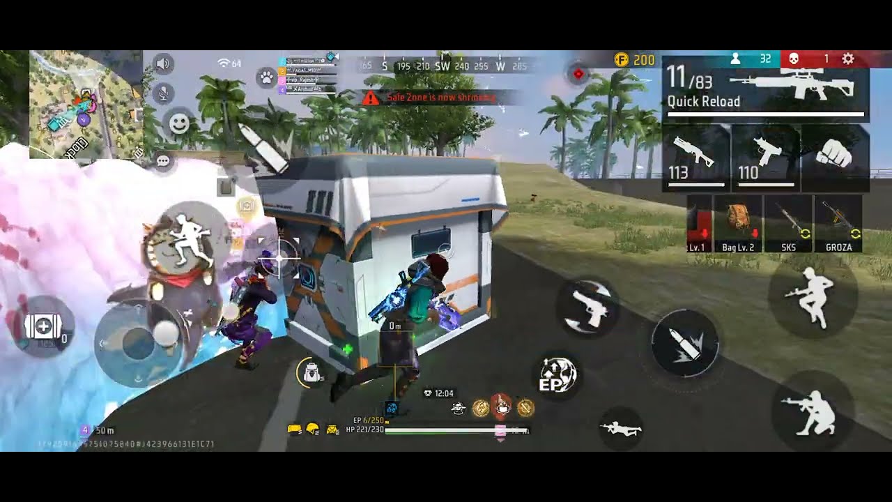 free fire br rank push FF br rank push video NEW UPDATE OB44 FULL br ...