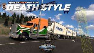 American Truck Simulator | ATS LIVE | With Driving Wheel | Death Style YT | ATS 1.49 LIVE