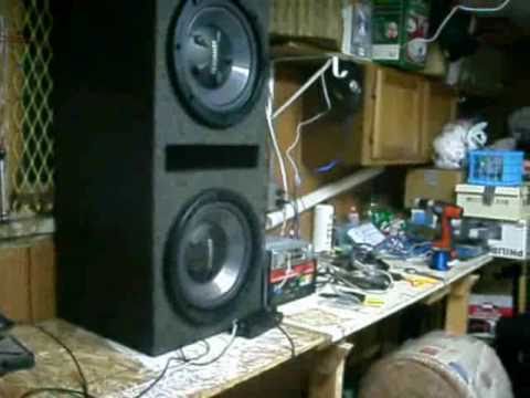 como conectar subwoofer de coche en casa