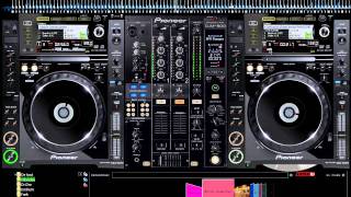 Mix n°8 (HD)-Virtual dj Numark mixtack pro (by LeDjVIRTUEL) screenshot 2