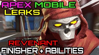 Apex Legends Mobile LEAKS! Revenant Finisher and Abilities explained! Full Gameplay!