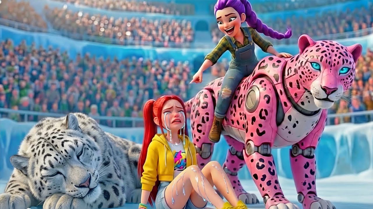 RUMI Crowned Champion of the Giant Snow Leopard Race 🐆🏆 - Kpop Demons Hunter