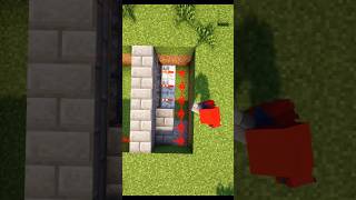 How To Build Secret Lava Entrance in Minecraft | #shorts