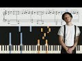 The Lumineers - Sleep On The Floor - Piano Tutorial + SHEETS