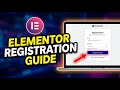 How to register with Elementor for drag-and-drop UI layouts - Beginner Guide