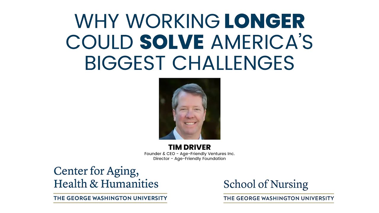 OLDER Adults Staying in the Workforce Can CHANGE Your Life! - YouTube