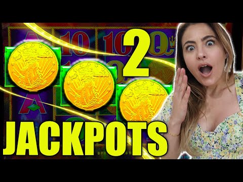 OMG I WON 2 Jackpots & 6 Bonus Games! NON STOP ACTION on Buffalo Link!