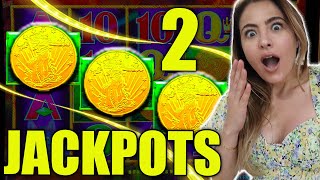 OMG I WON 2 Jackpots & 6 Bonus Games! NON STOP ACTION on Buffalo Link!