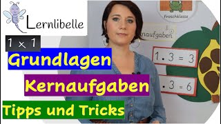 1x1 lernen - für Kinder - Grundlagen, Kernaufgaben, Tipps/ Grundschule / Frau Zimmer Lernlibelle