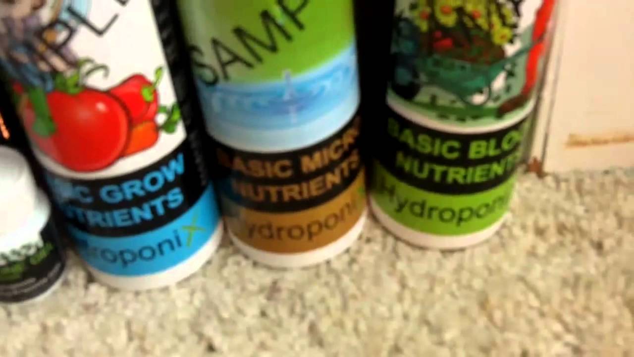 HydroponiX and Great White Samples