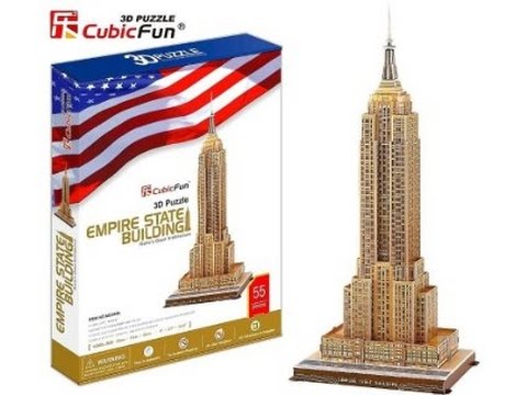 Fonetiek Vooruitzicht gazon Empire State Building" - Puzzle 3D - YouTube