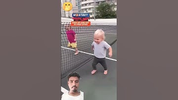 Kids are laughing together. Baby smile sound! #shorts