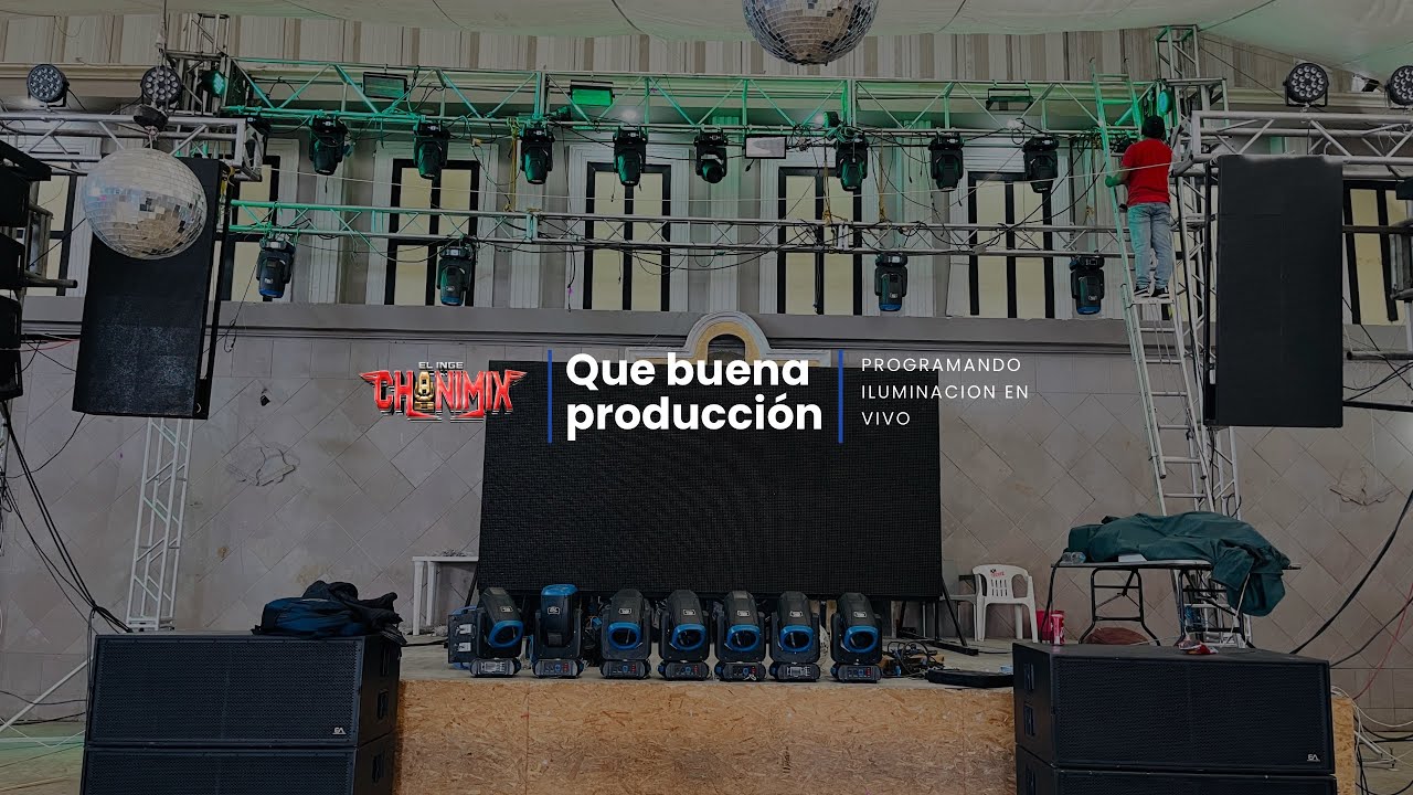 FUIMOS HASTA TULTEPEC A PROGRAMAR ILUMINACIÓN | NODO ART NET LITE TEK | PRODUCCIONES STEBAN |