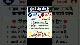 Mulank 2 & Mulank 9 Compatibility #numerology #astrologeranupama 💫🌟✨️