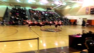 Mountain View High Dance Team  at Conference 15 Cheer 2014