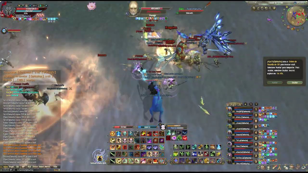 WB CT na GVG WL vs PSG (Tankando o clã todo) 11-01-26