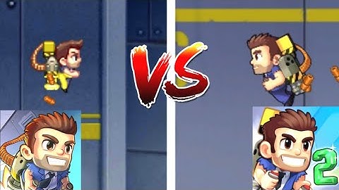 Jetpack Joyride 1 vs Jetpack Joyride 2 | Gameplay Comparison