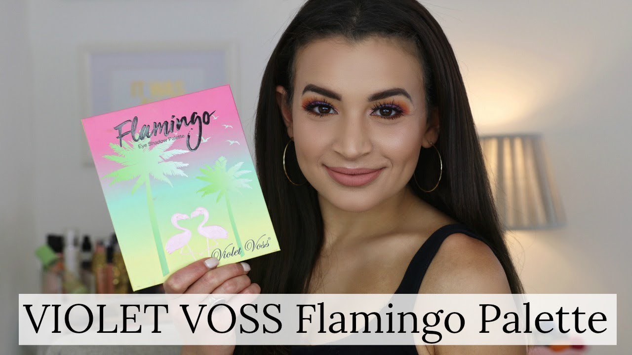Violet Voss Flamingo PRO Eyeshadow Palette | Review and Tutorial