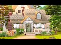 CUTE TINY COTTAGE 🌸 | The Sims 4: Cottage Living Speed Build