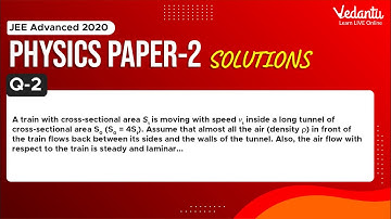 JEE Advanced 2020 Physics Solutions - Paper 2 (Q 2) | IIT JEE Physics | JEE Preparation | Vedantu