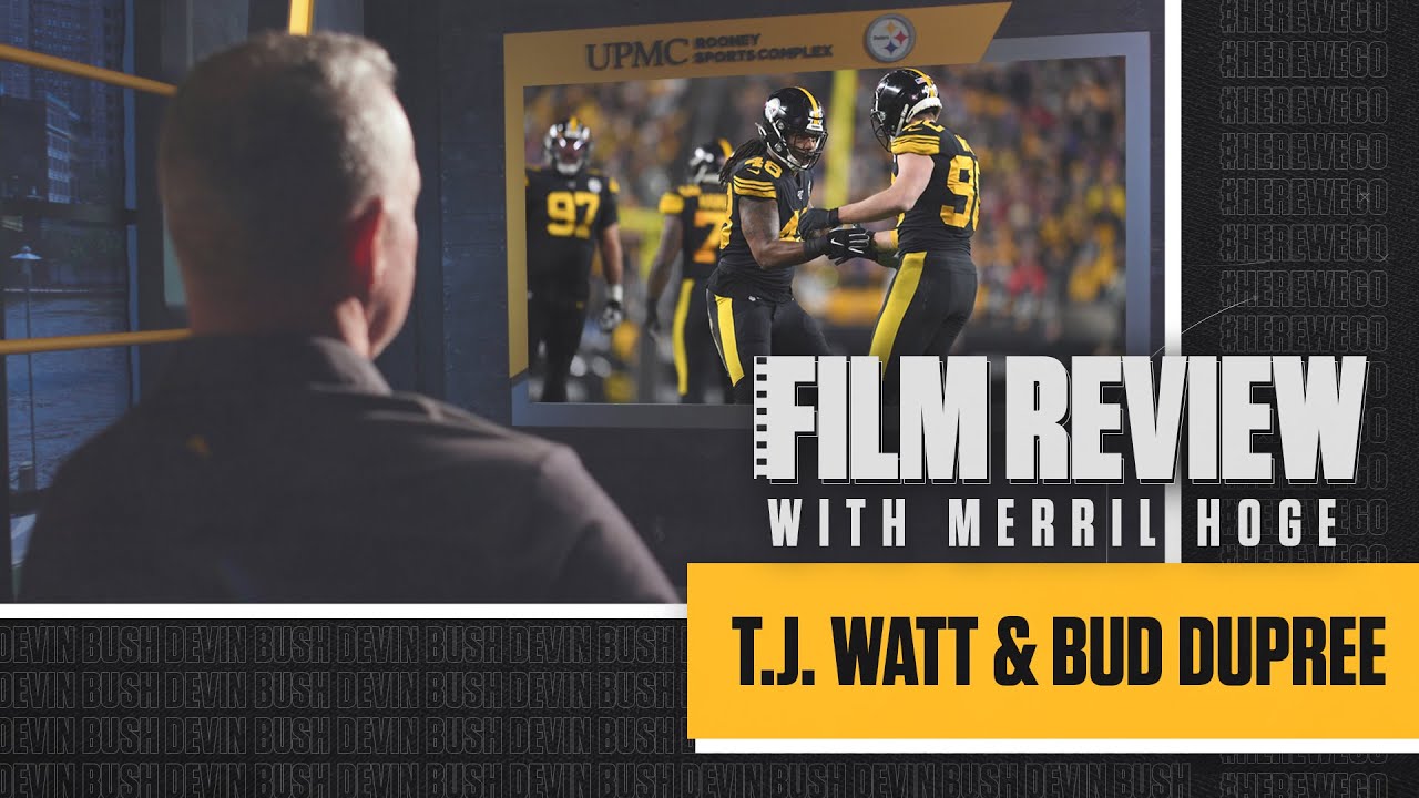 Film Review with Merril Hoge: Breaking down the duo of T.J. Watt & Bud Dupree | Pittsburgh Steelers