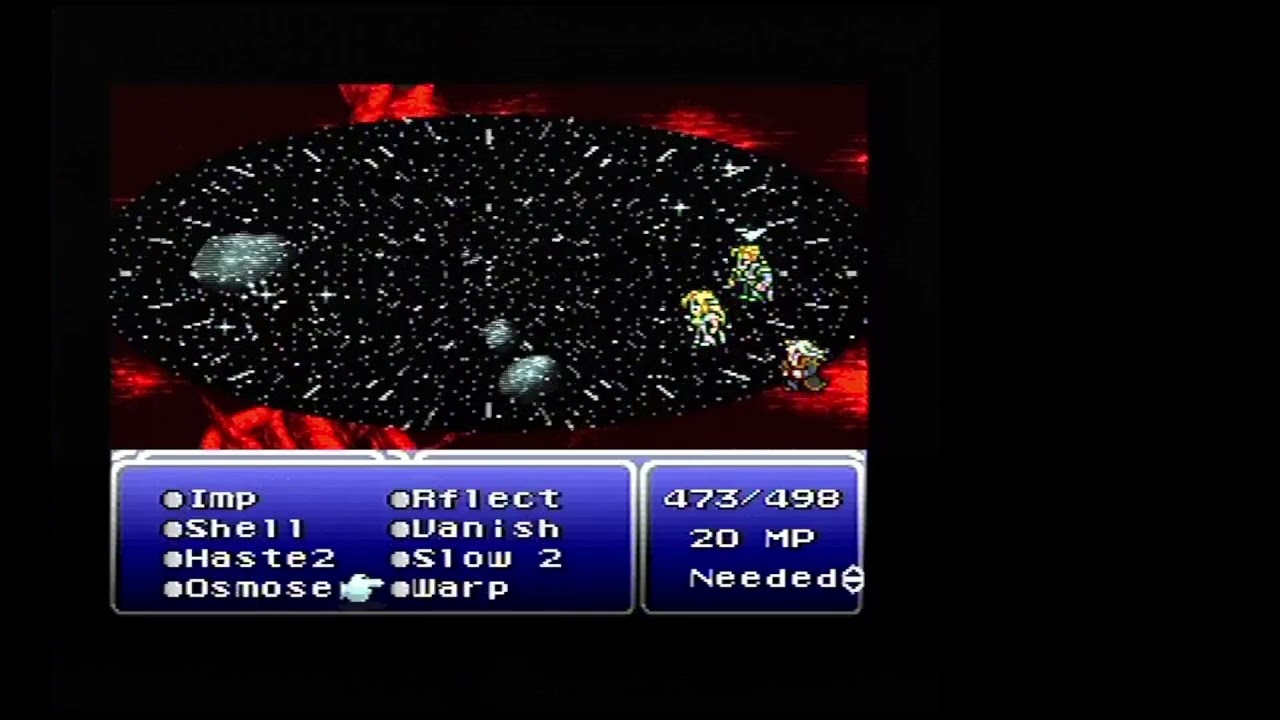Final Fantasy III/VI CES Challenge Final Boss Kefka (RIP Setzer)
