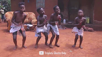 TRIPLETS GHETTO KIDS DANCING TO ABULE BY PATORANKING
