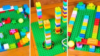 3 EASY LEGO DUPLO Games Ideas to Play with your Kids! LEGO Home Development Activities for Children screenshot 5