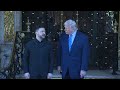 President Trump Greets the President of Ukraine at Mar-a-Lago