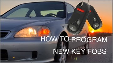 How To Program A New Key Fob For A 1996-2000 Honda Civic