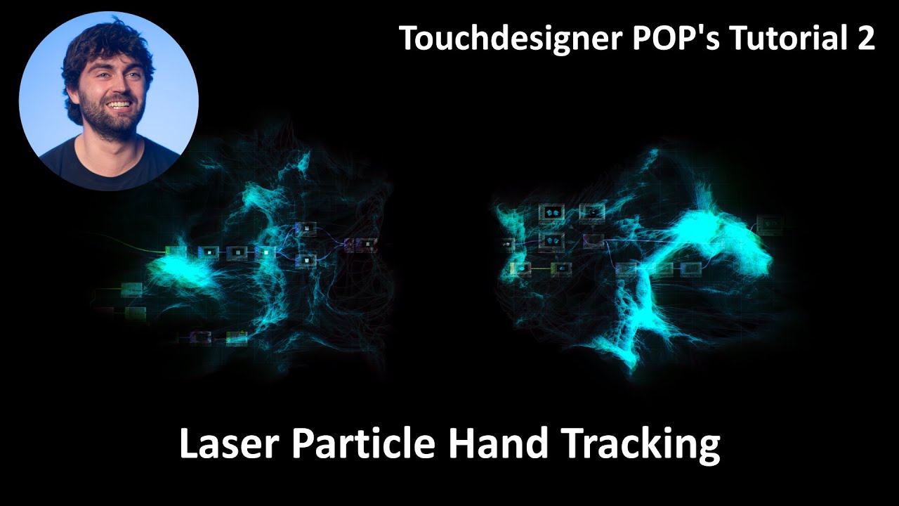 TouchDesigner POP's Tutorial 2: Laser Particle Hand Tracking - YouTube