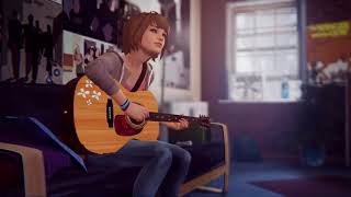 Clone Hero Background: Max Caulfield playing guitar (No Audio)