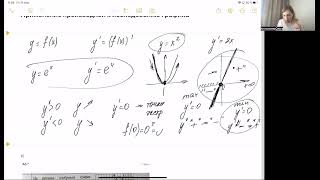 Применение производной к исследованию функции (графически)