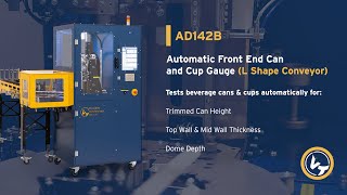 AD142B - Automatic Front End Can and Cup Gauge (L Shape Conveyor)