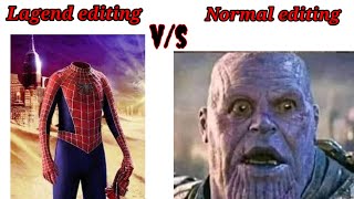 legend editing vs ultra legend editing / legend editing