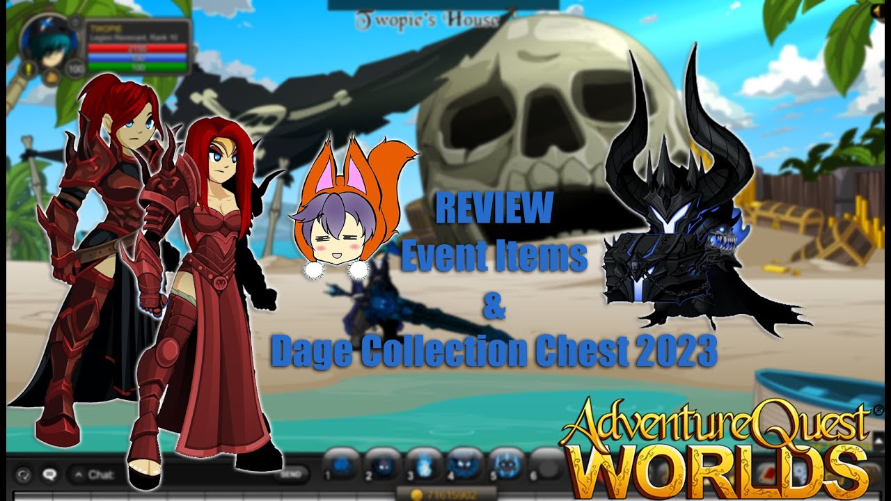 AQW Review Dage Collection Chest 2023 & Item LETO yang bisa diFarming