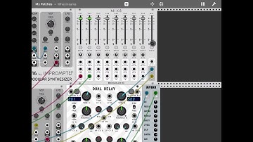 miRack - Tutorial: creating a patch from scratch Part 4