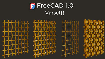FreeCAD Tutorial: Using VarSet To Control Parametric Pattern.
