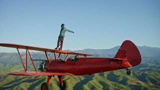 Serene Music With Soaring Airplane | 1 Hour