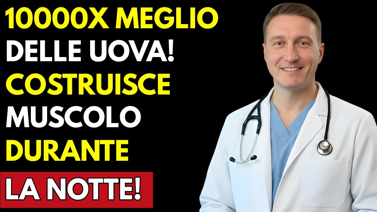 COSTRUISCI MUSCOLO DOPO I 75: QUESTA PROTEINA DEI FRUTTI È 1.000.000x MIGLIORE DELLE UOVA!