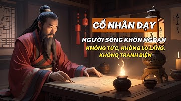 Cổ Nhân Dạy: Người Sống Khôn Ngoan, Không Tức, Không Lo Lắng, Không Tranh Biện - Trí tuệ Cuộc Sống